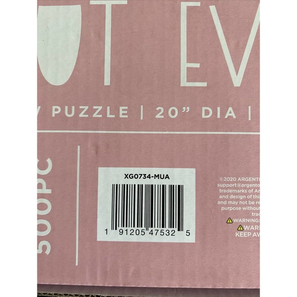 Pink Sky Donut 500 Piece Jigsaw Puzzle Factory Sealed DONUT Even Rare Brand NEW - Picture 3 of 4